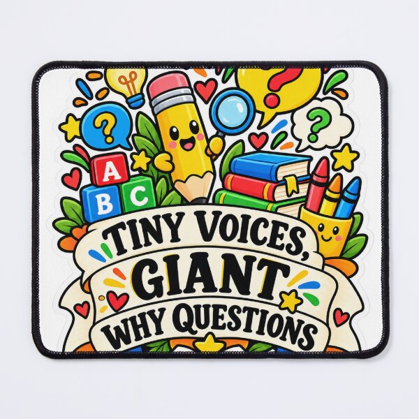 Item preview, Tiny Voices Giant Why Questions Preschool designed and sold by supertae.