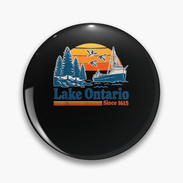 Item preview, Lake Ontario Vintage Sunset Men Women designed and sold by Juansustait.