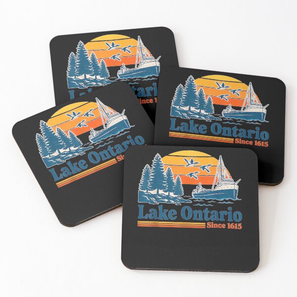 Item preview, Lake Ontario Vintage Sunset Men Women designed and sold by Juansustait.