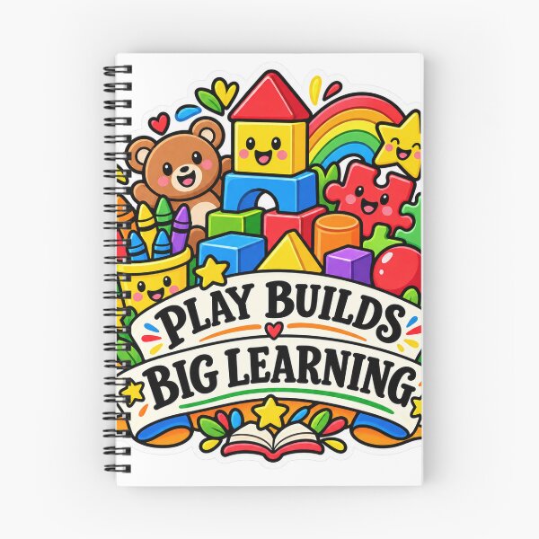 Item preview, Play Builds Big Learning Preschool Teacher designed and sold by supertae.