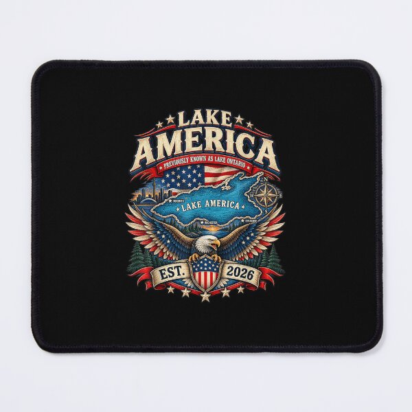 Item preview, Lake America USA Previously Ontario Canada Funny Patriotic designed and sold by MatherFisher.