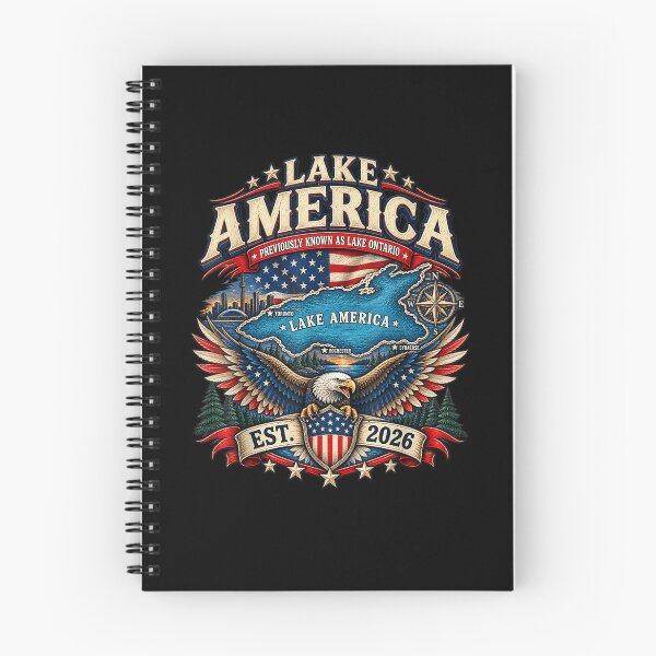 Item preview, Lake America USA Previously Ontario Canada Funny Patriotic designed and sold by MatherFisher.