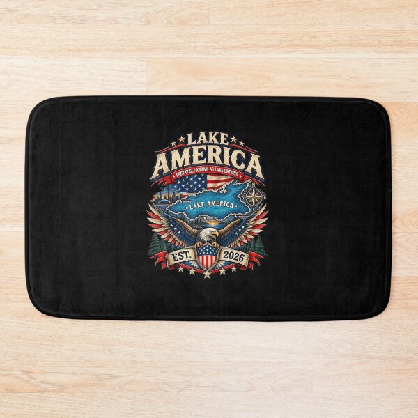 Item preview, Lake America USA Previously Ontario Canada Funny Patriotic designed and sold by MatherFisher.