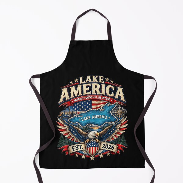Item preview, Lake America USA Previously Ontario Canada Funny Patriotic designed and sold by MatherFisher.