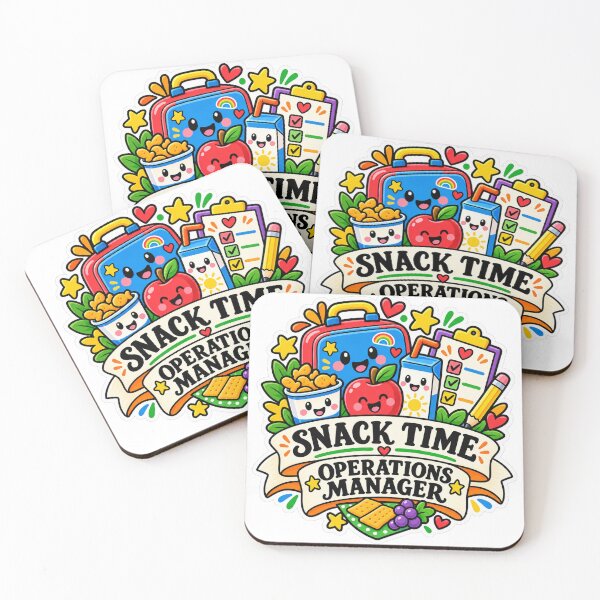 Item preview, Snack Time Operations Manager Preschool Teacher designed and sold by supertae.