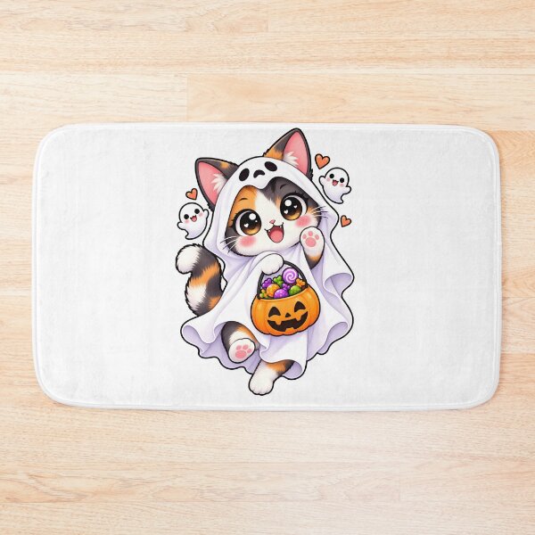 Item preview, Ghost Calico Cat Vet Tech – Cute Veterinary Halloween Cat designed and sold by Bettybee00.