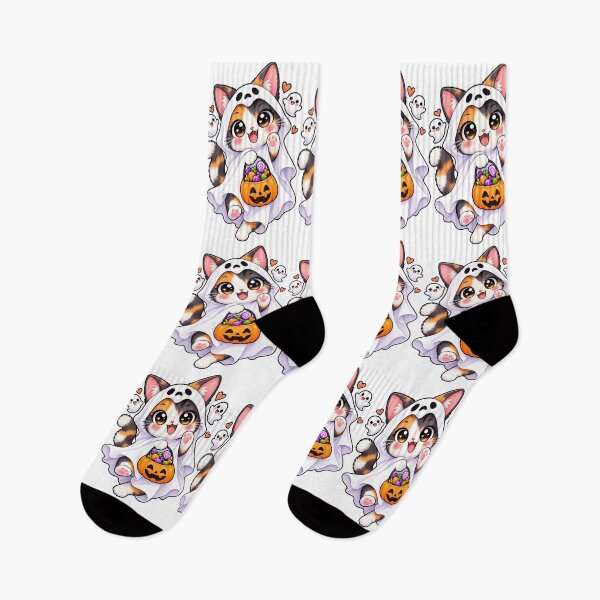 Item preview, Ghost Calico Cat Vet Tech – Cute Veterinary Halloween Cat designed and sold by Bettybee00.