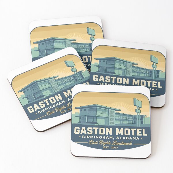 Item preview, A.G. Gaston Motel Birmingham Civil Rights Landmark Sticker designed and sold by DetourDgn.