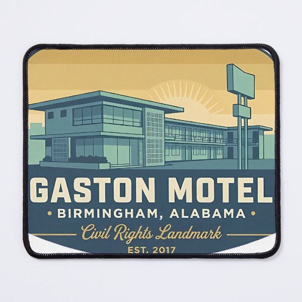 Item preview, A.G. Gaston Motel Birmingham Civil Rights Landmark Sticker designed and sold by DetourDgn.