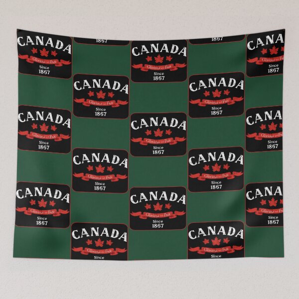 Item preview, Canada With A Grunge Texture By Tjays On A Cool 222 designed and sold by ShirtPandaStore.