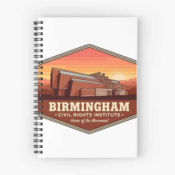 Item preview, Birmingham Civil Rights Institute Museum Architecture Sticker designed and sold by DetourDgn.