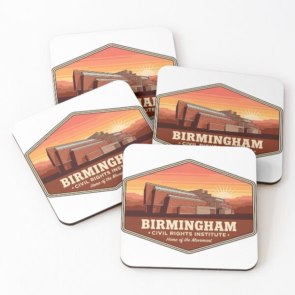 Item preview, Birmingham Civil Rights Institute Museum Architecture Sticker designed and sold by DetourDgn.