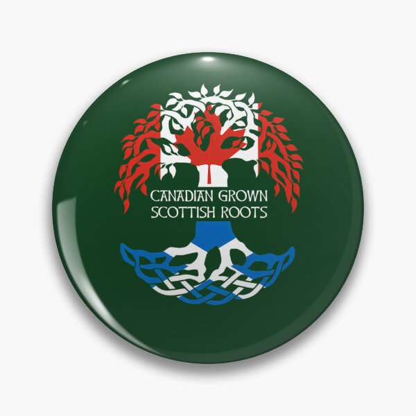 Item preview, Canadian Grown Scottish Roots 619 designed and sold by ShirtPandaStore.