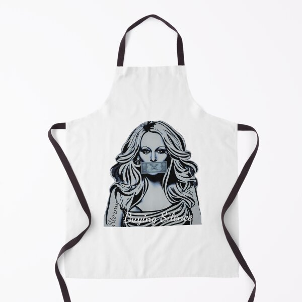 Item preview, Stormy Daniels - Buying Silence Blue Black Portrait designed and sold by kritis-perling.