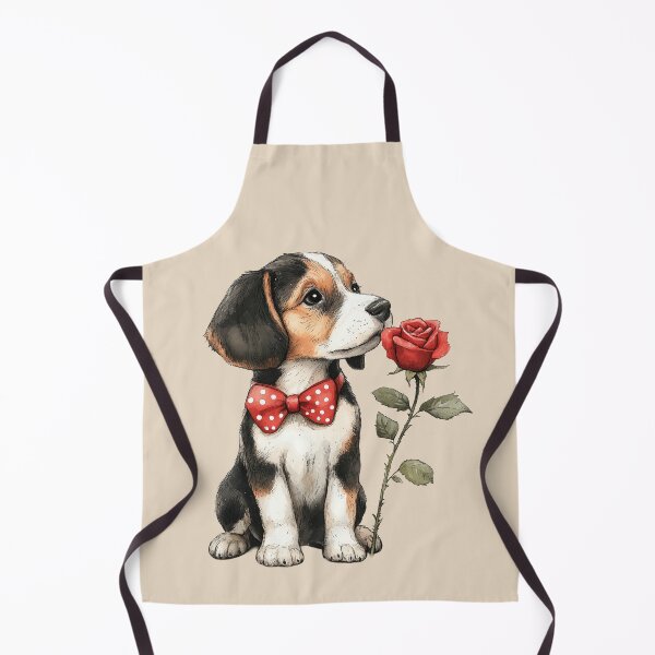 Item preview, Cute American Foxhound Love designed and sold by Erika Kaisersot.