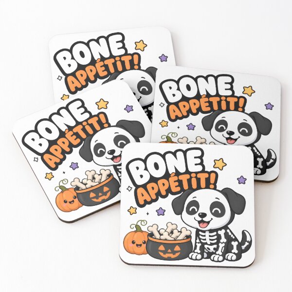 Item preview, Bone Appétit! – Funny Veterinary Radiology Halloween Dog designed and sold by Bettybee00.