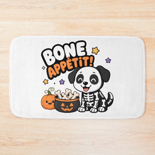Item preview, Bone Appétit! – Funny Veterinary Radiology Halloween Dog designed and sold by Bettybee00.