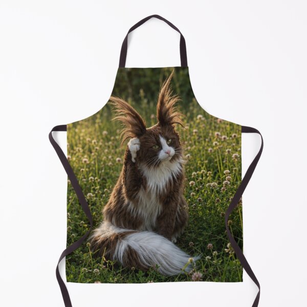 Item preview, Long Haired Cat designed and sold by IMOBILYARI VibeCore.