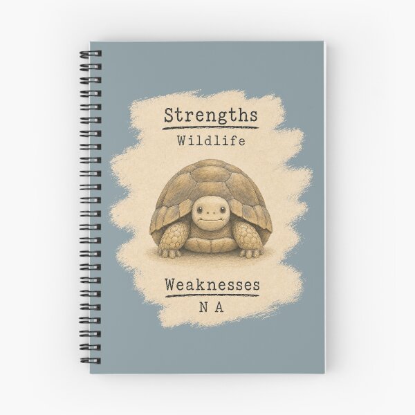 Item preview, Tortoise Strengths Wildlife Weaknesses N/A designed and sold by ChirpInc.