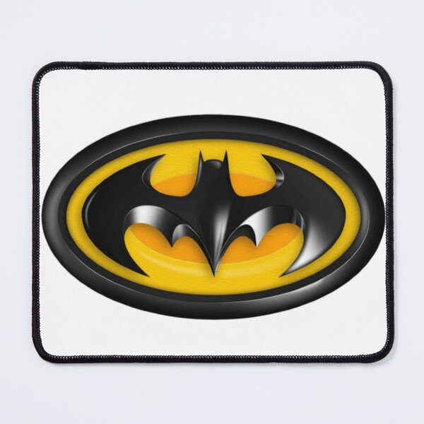 Item preview, Classic Batman Bat Emblem – Black and Yellow Superhero Symbol designed and sold by 4U---Store.