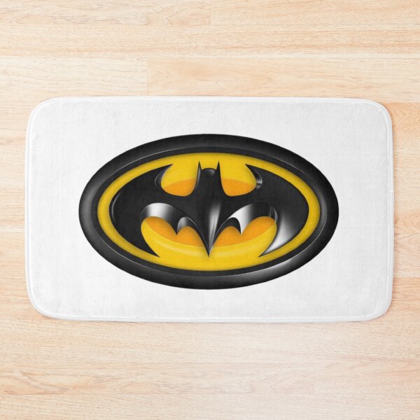 Item preview, Classic Batman Bat Emblem – Black and Yellow Superhero Symbol designed and sold by 4U---Store.
