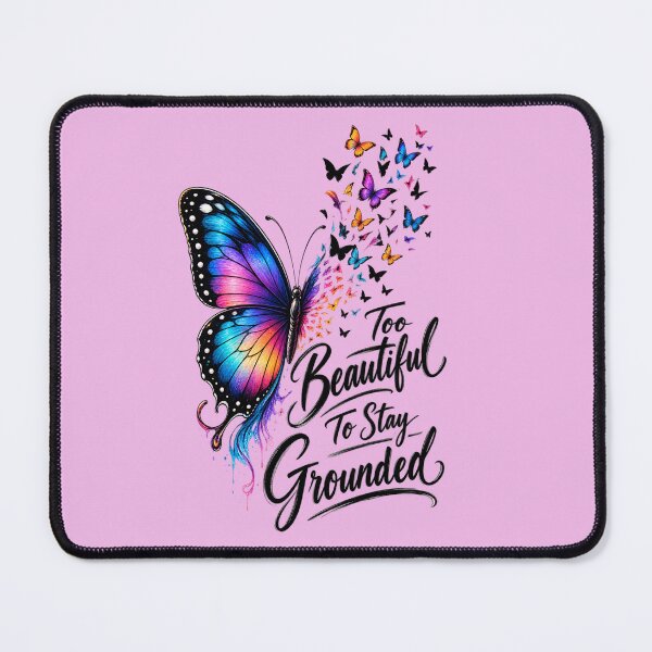 Item preview, Butterflies - Too Beautiful To Stay Grounded designed and sold by TY-Cat-Tees.