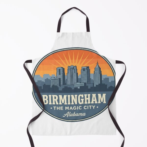 Item preview, Birmingham Skyline Magic City Alabama Sticker designed and sold by DetourDgn.
