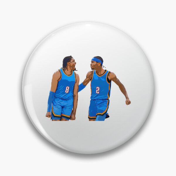 Item preview, Jalen Williams  Shai Gilgeous-Alexander designed and sold by melody-halez.