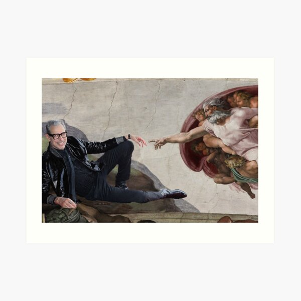 Creation of Jeff Art Print