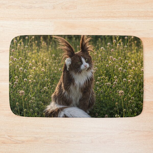 Item preview, Long Haired Cat designed and sold by IMOBILYARI VibeCore.