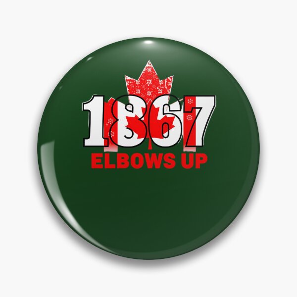 Item preview, Elbows Up Canada 1867 338 designed and sold by HootAndBeyond.
