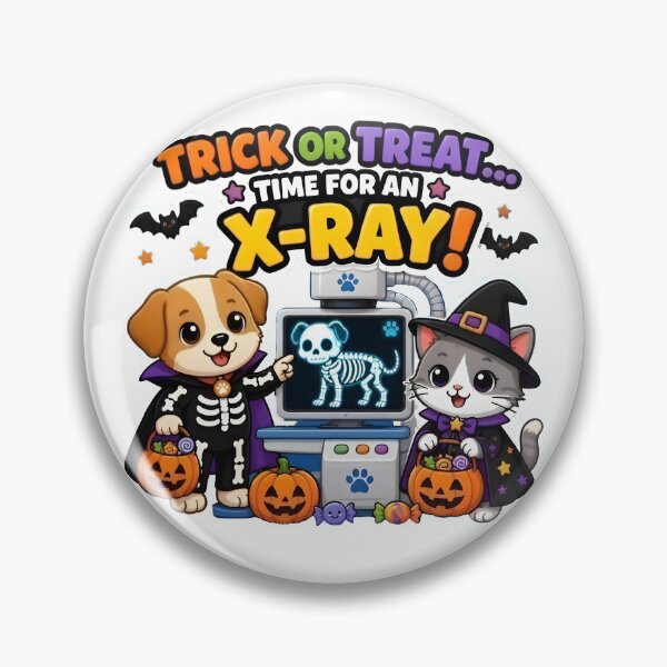 Item preview, Trick or Treat… Time for an X-Ray! – Cute Veterinary Halloween designed and sold by Bettybee00.