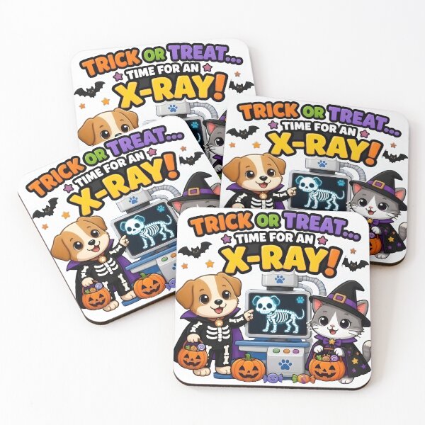 Item preview, Trick or Treat… Time for an X-Ray! – Cute Veterinary Halloween designed and sold by Bettybee00.