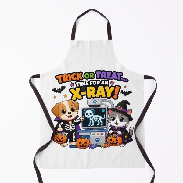 Item preview, Trick or Treat… Time for an X-Ray! – Cute Veterinary Halloween designed and sold by Bettybee00.