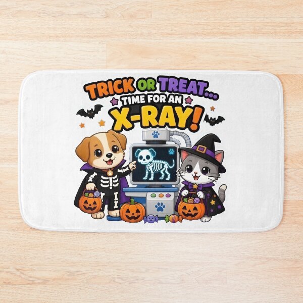 Item preview, Trick or Treat… Time for an X-Ray! – Cute Veterinary Halloween designed and sold by Bettybee00.