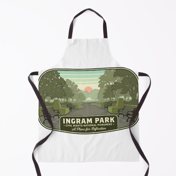 Item preview, Kelly Ingram Park Walking Path Birmingham Sticker designed and sold by DetourDgn.