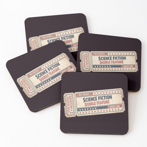 Item preview, Ticket for a Science fiction, Double feature designed and sold by Sarcastic Panda.