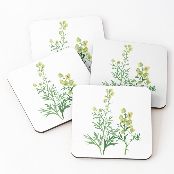 Item preview, July 19th birthday flower Yellow Monkshood designed and sold by 366birthflower.