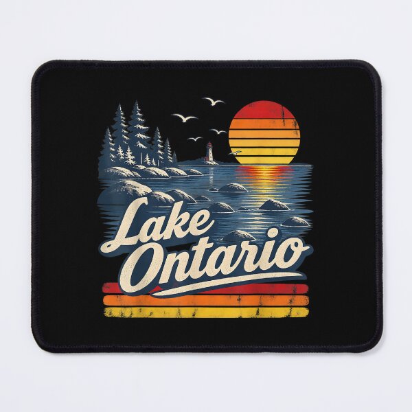 Item preview, Retro Style Vintage Lake Ontario designed and sold by Juansustait.