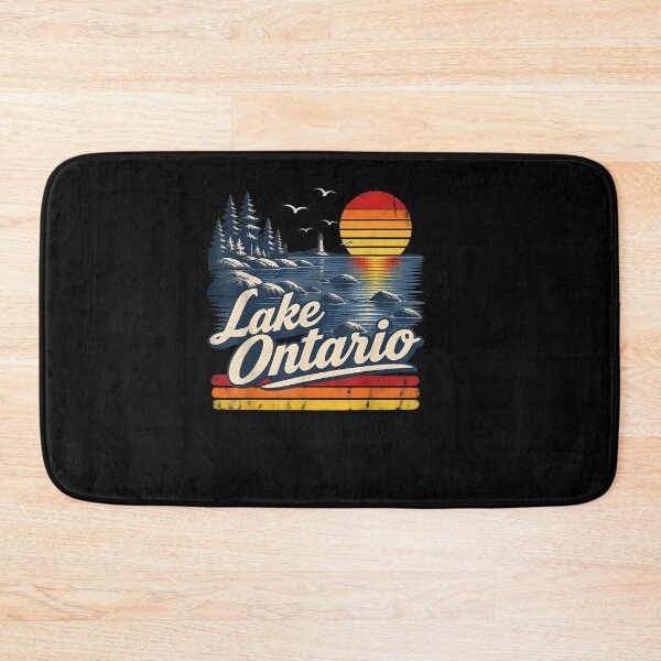 Item preview, Retro Style Vintage Lake Ontario designed and sold by Juansustait.