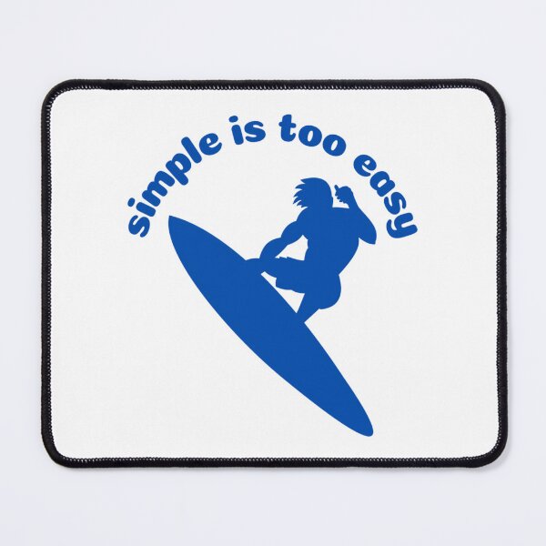 Item preview, Simple Is Too Easy Challenge Yourself Strive Self Improvement Inspirational designed and sold by zeigler-cassiz.