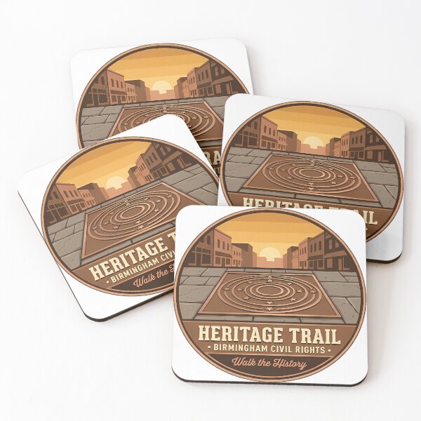 Item preview, Birmingham Civil Rights Heritage Trail Plaque Sticker designed and sold by DetourDgn.