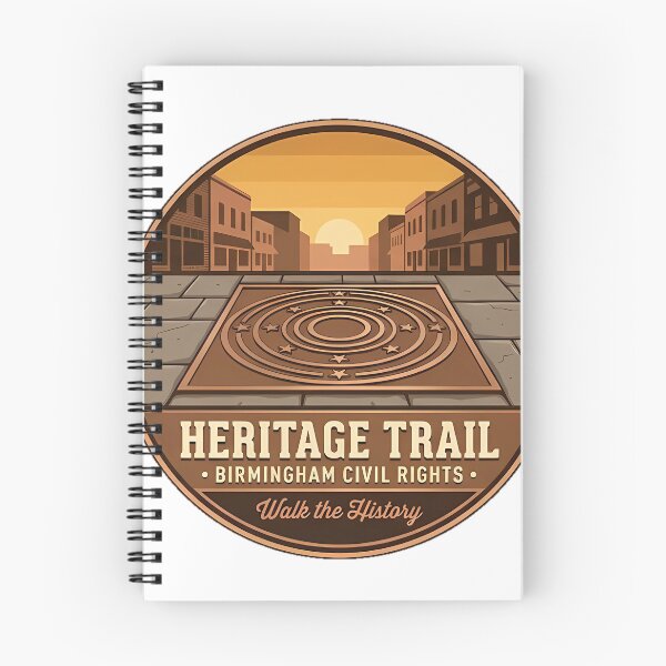 Item preview, Birmingham Civil Rights Heritage Trail Plaque Sticker designed and sold by DetourDgn.