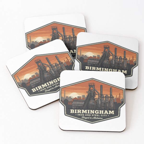 Item preview, Sloss Furnaces Birmingham Iron City Sticker designed and sold by DetourDgn.