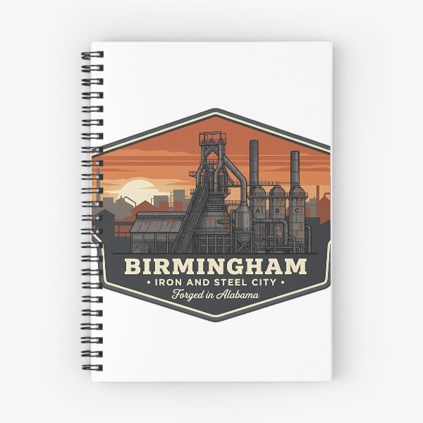 Item preview, Sloss Furnaces Birmingham Iron City Sticker designed and sold by DetourDgn.