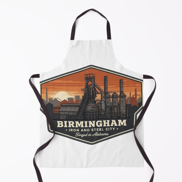 Item preview, Sloss Furnaces Birmingham Iron City Sticker designed and sold by DetourDgn.