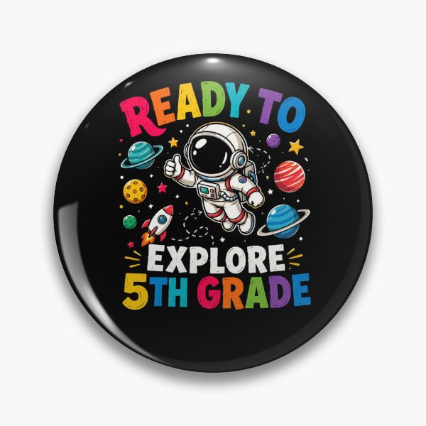 Item preview, Ready To Explore Fifth Grade Space Adventure designed and sold by Moizento.