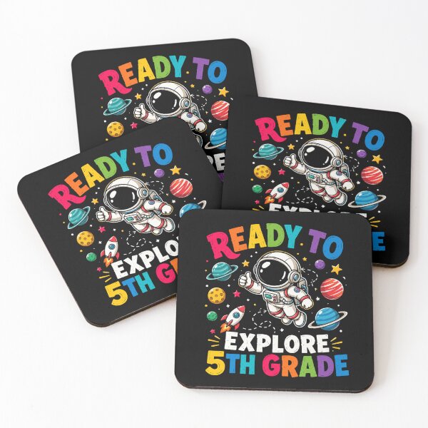 Item preview, Ready To Explore Fifth Grade Space Adventure designed and sold by Moizento.