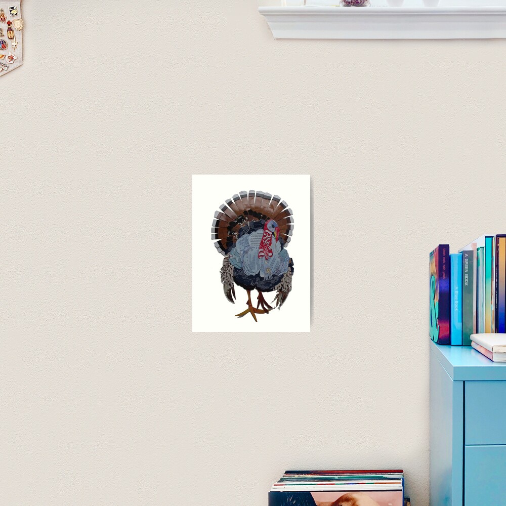 Proud Turkey Art Print