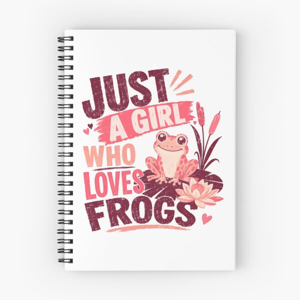 Item preview, Just A Girl Who Loves Frogs Amphibian Lover designed and sold by SkeletonsDanger.